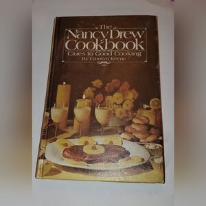 Vintage The Nancy Drew Cookbook Clues To Good Cooking Hard Cover Illus.